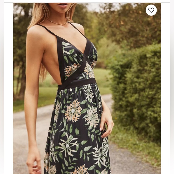 Urban outfitters UO Strappy Back Wide-Leg Jumpsuit - Picture 5 of 5